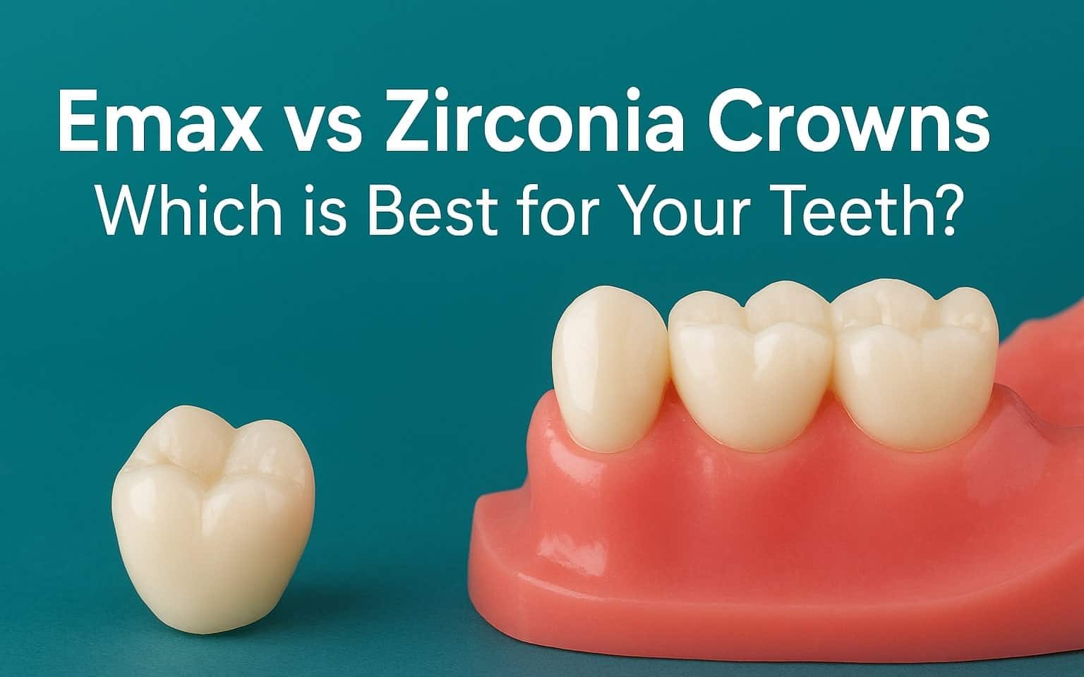 Emax vs Zirconia Crowns